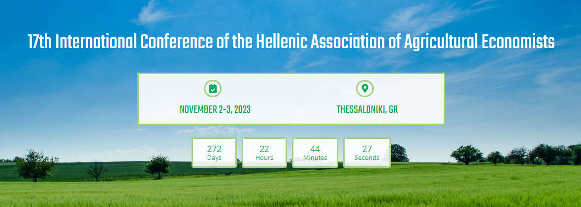 17th International Conference of the Hellenic Association of Agricultural Economists 